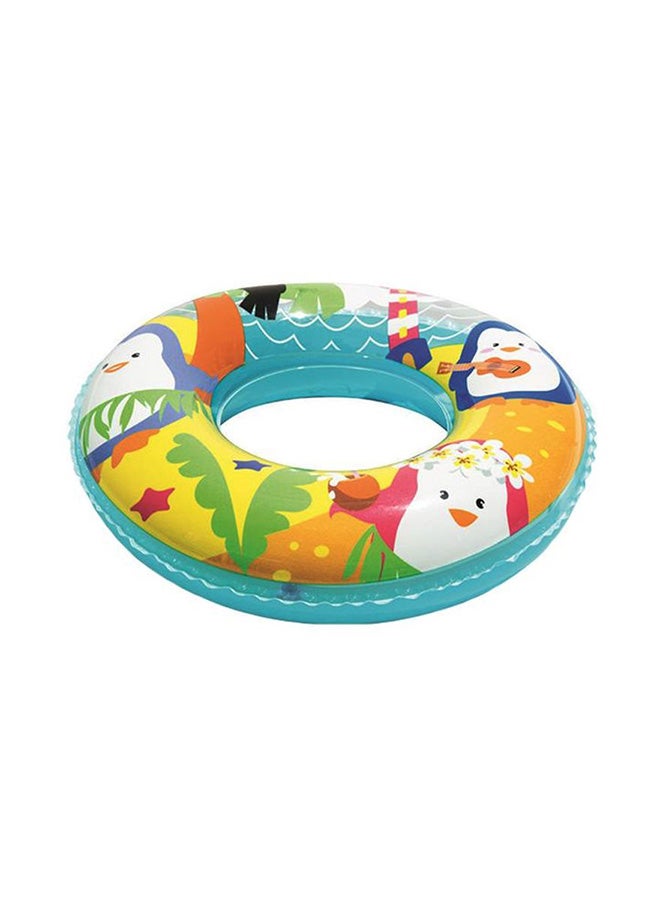 Bestway - Inflatable Penguin Printed Swimming Ring 36113 51cm - Image 1