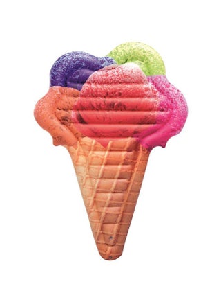 Inflatable Ice Cream Shaped Pool Float 188x130cm - v1613193348/N37619060A_1