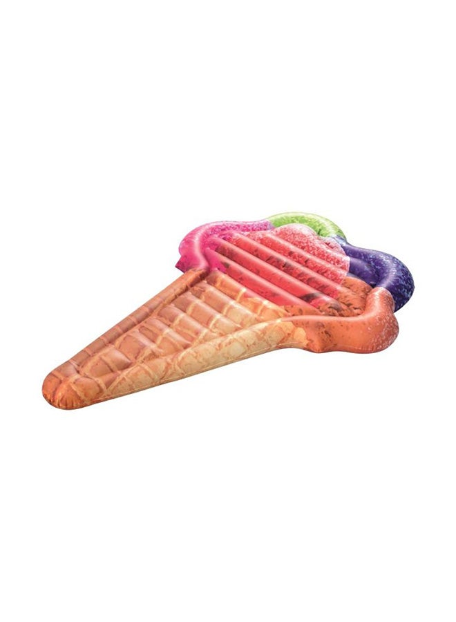 Inflatable Ice Cream Shaped Pool Float 188x130cm