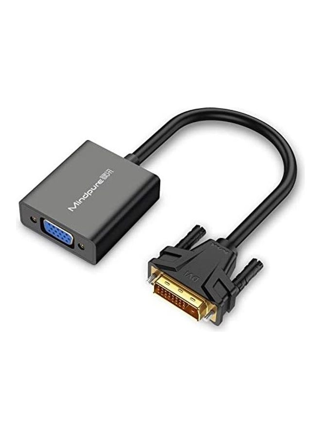 MIndPure AD013DVI To VGA Convertor Black - Image 1