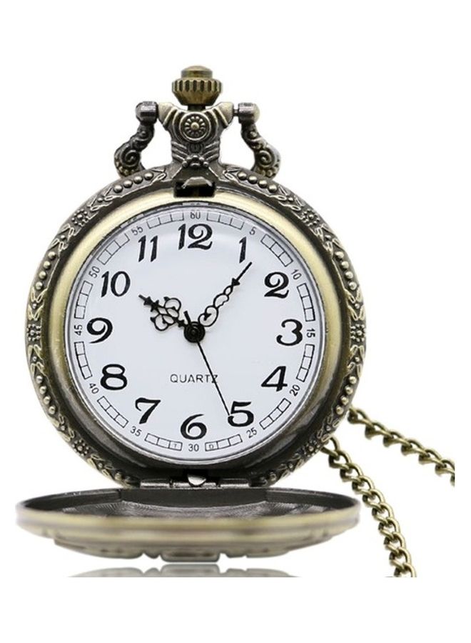 ياش ساعة جيب كوارتز بتصميم كلاسيكي unisex - Image 3