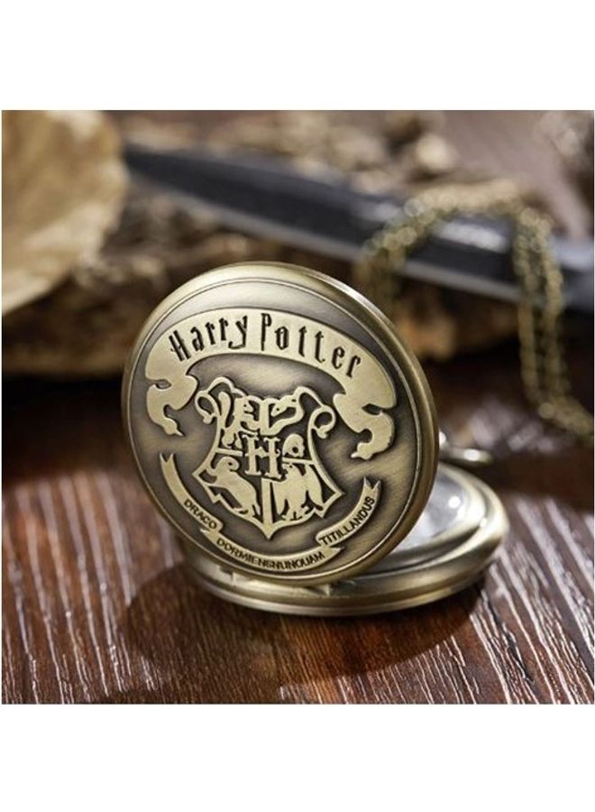 YASH - HP Theme Quartz Black Pocket Watch - Image 1