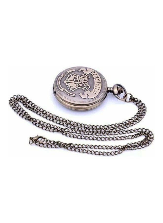 YASH - HP Theme Quartz Black Pocket Watch - Image 1