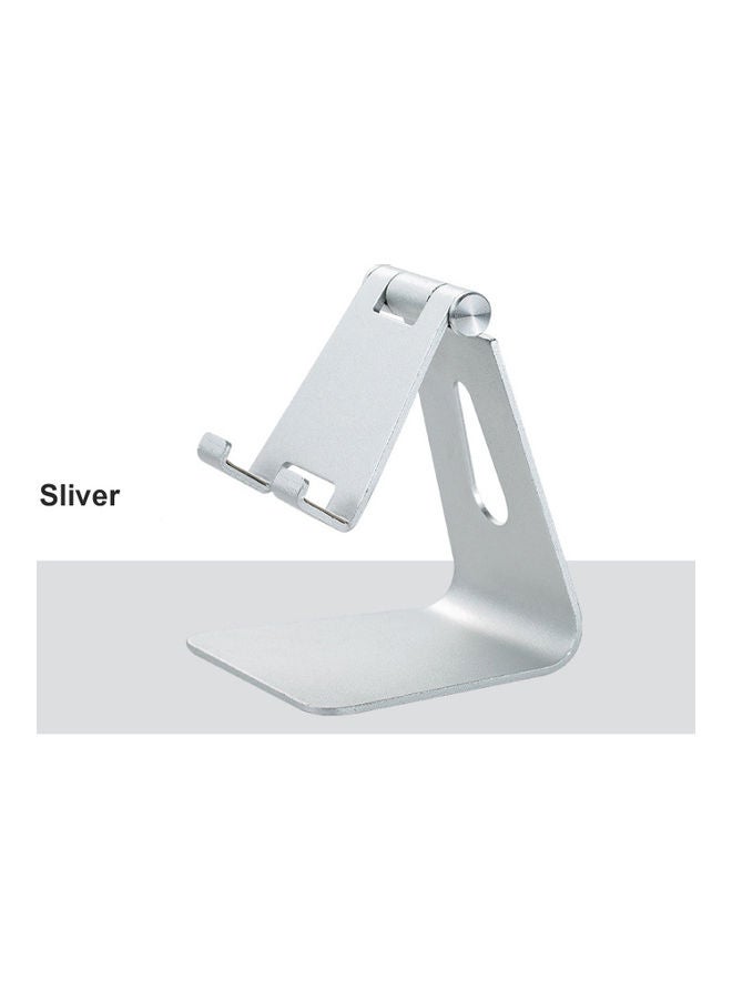 Multifunction Tablet And Phone Desk Holder Silver - Image 2