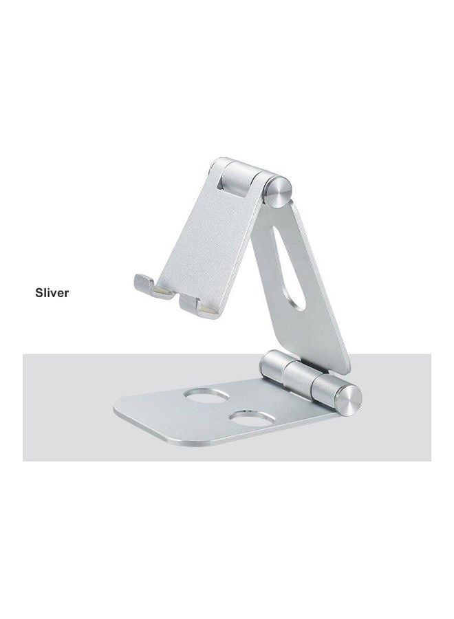 Multifunction Tablet And Phone Desk Holder Silver - Image 2