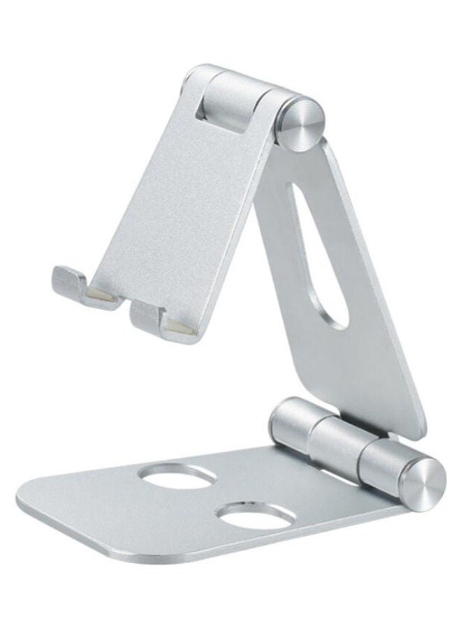 Multifunction Tablet And Phone Desk Holder Silver - Image 1