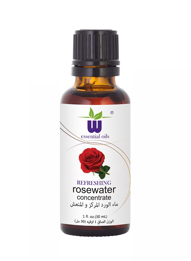 Rosewater Concentrate Essential Oil 30ml