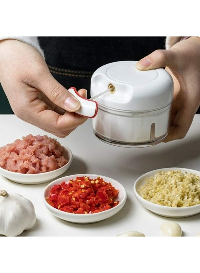 Generic Manual Food Chopper White 170grams  - Image 1