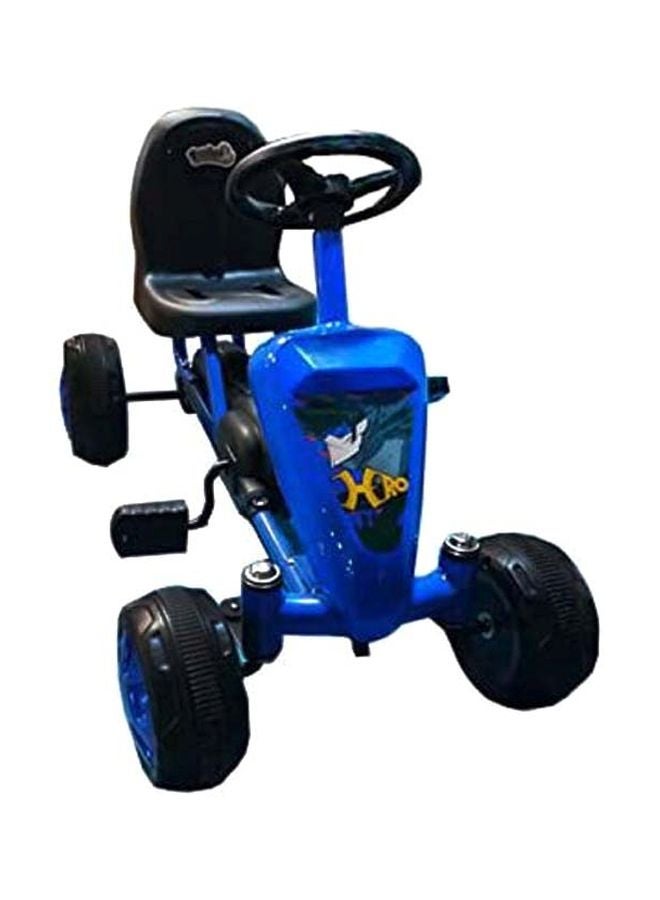 بيبي لاف دراجة جو-كارت ثلاثية العجلات مزودة بدواسة 80x50x49سم - Image 1