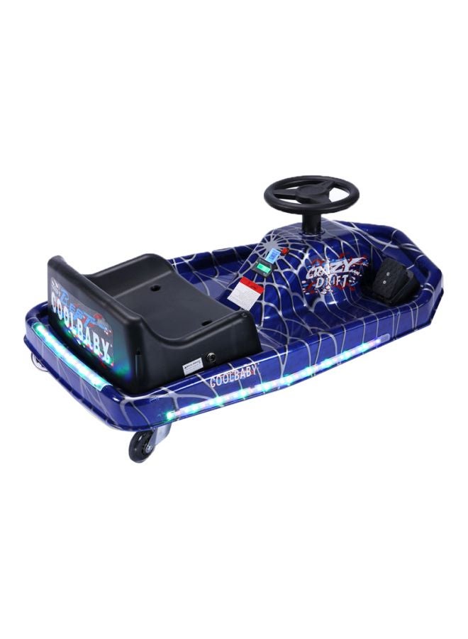 Cool Baby Electric Drifting Crazy Cart Blue 84x38x52cm - Image 2