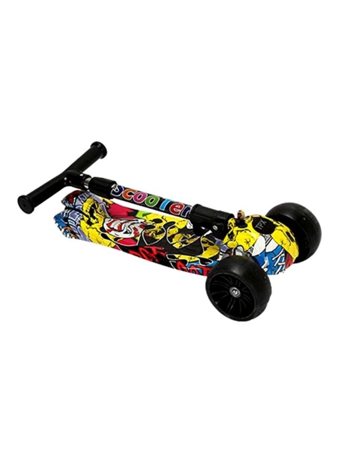 Cool Baby 3-Wheel LED Light Up Kick Scooter Multicolour - Image 2