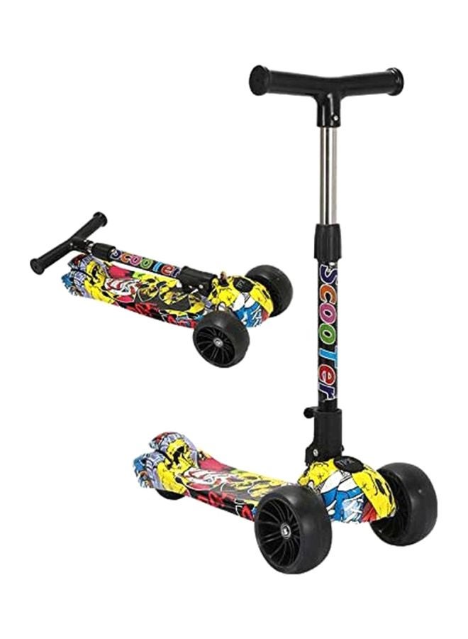 Cool Baby 3-Wheel LED Light Up Kick Scooter Multicolour - Image 4