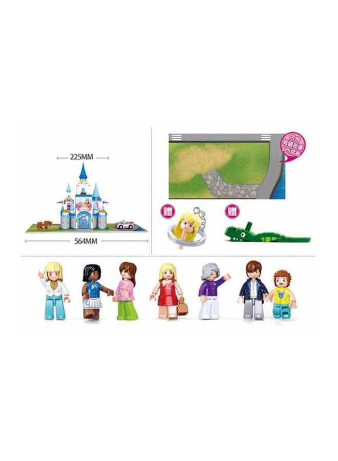 M38-B0610 206-Piece Princess Castle Building Set M38-B0610 206 6+ Years