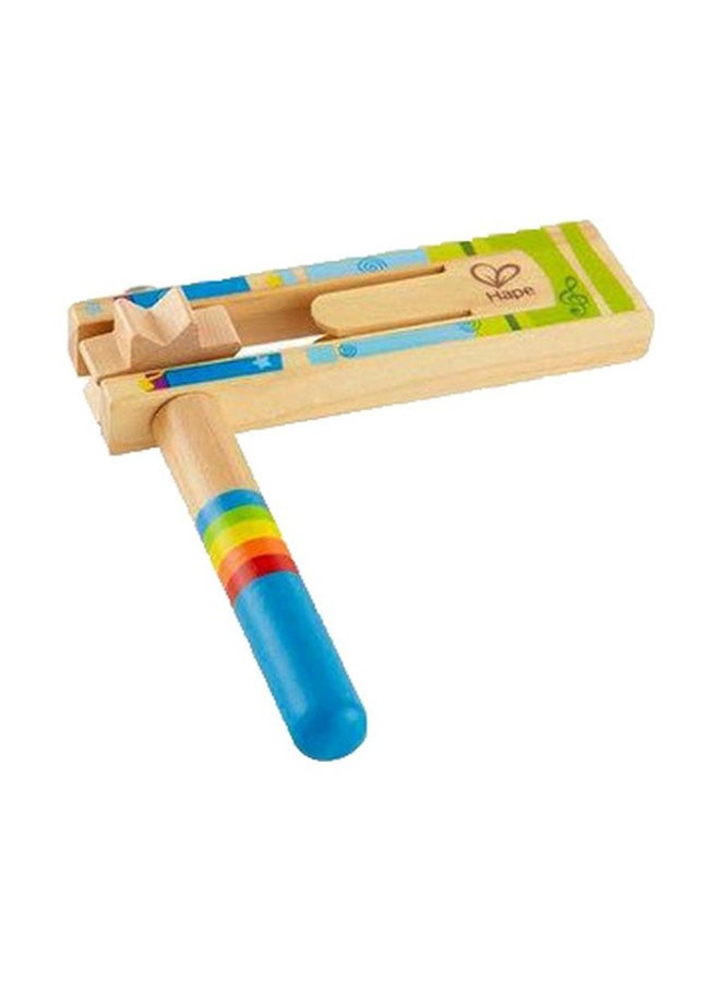 هيب لعبة خشبية لإحداث ضوضاء وإضفاء المرح طراز E0314 13.1x3.5x13سم