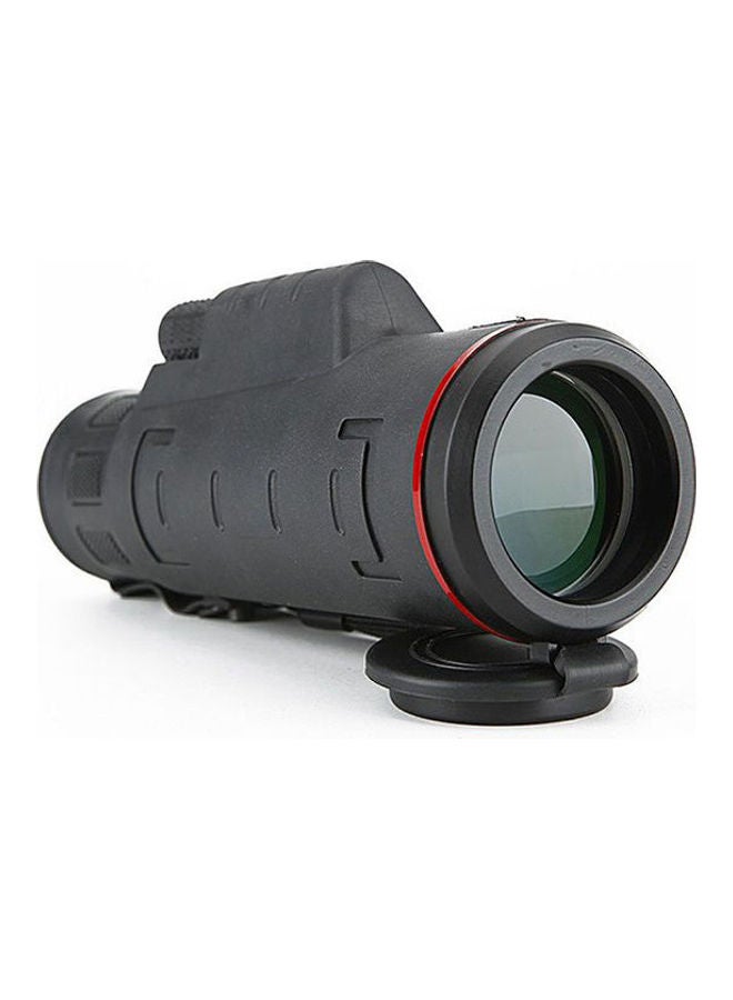 40X60 Hiking Phone Telescope Camera Lens Zoom Optical Monocular With Clip Tripod Black - Image 2