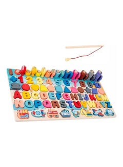 Generic Letter And Number Development Fishing Toy  - Image 1
