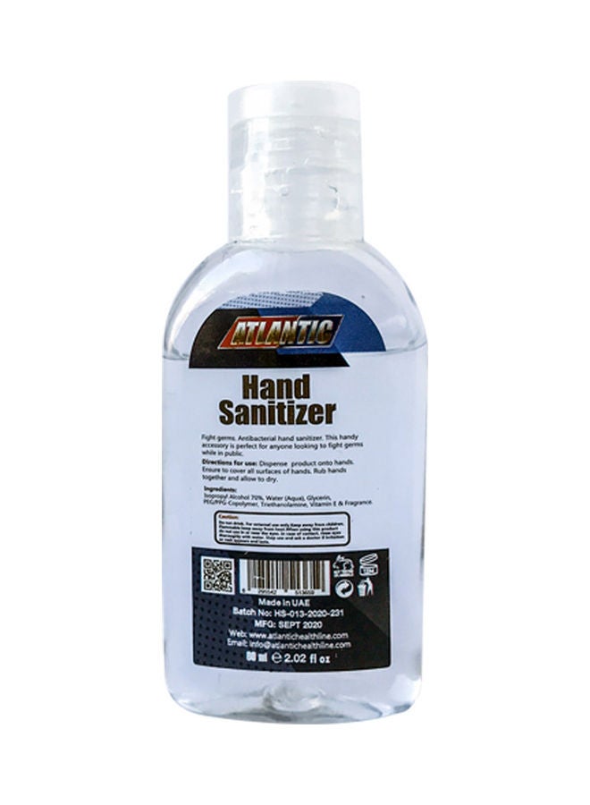 Atlantic - Fresh Anti-Bacterial Hand Sanitizer Transparent 60ml - Image 1