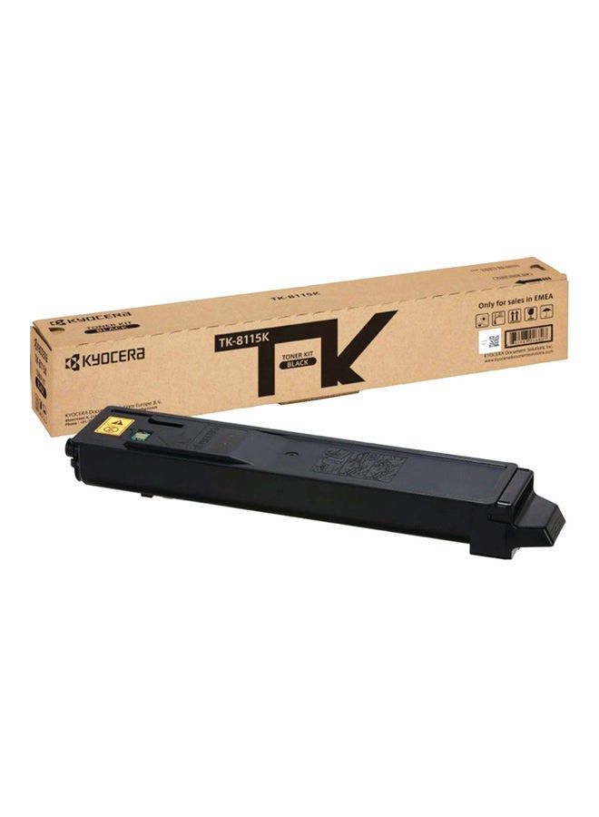 KYOCERA Original Toner TK8115 Black Toner Cartridge for Ecosys M8124, ECOSYS M8130 Black - Image 1