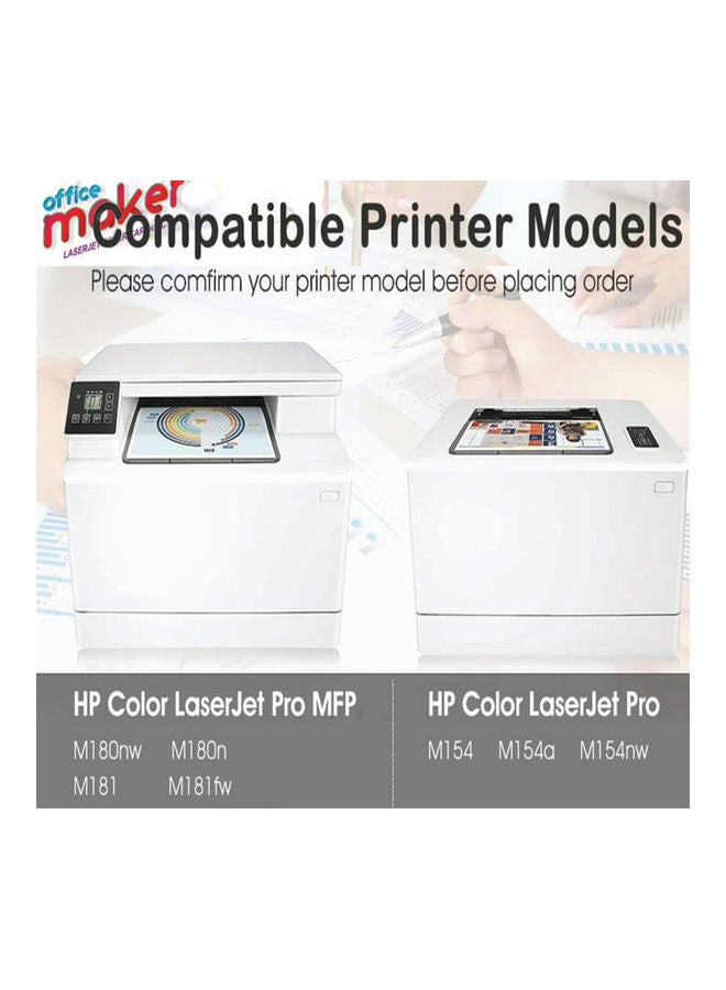 أوفيس ميكر تونر 205A متوافق مع الطابعات طراز CF530A أسود  - Image 3