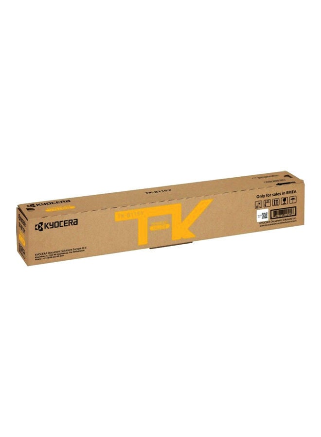 KYOCERA Original Toner TK8115 Yellow Toner Cartridge for Ecosys M8124, ECOSYS M8132 Yellow/Black - Image 2