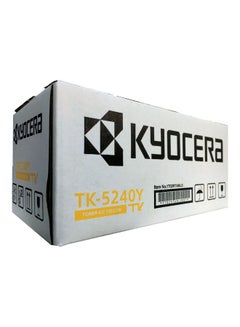 KYOCERA Original Toner TK-5240-Y Toner Cartridge Yellow For Use ECOSYS M5526cdw ECOSYS P5026cdw Yellow  - Image 2