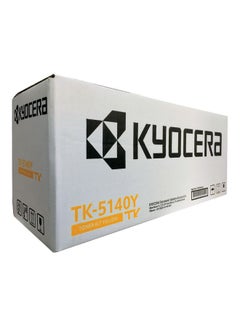 KYOCERA Original Toner TK-5140 Yellow Toner For Use ECOSYS M6030cdn M6530cdn ECOSYS P6130cdn Yellow  - Image 1