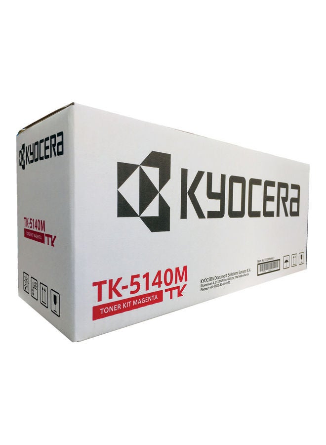 كيوسيرا خرطوشة حبر أصلية TK-5140 لطابعة إيكوس طراز M6030Cdn M6530Cdn ECOSYS P6130CDN وردي - Image 1