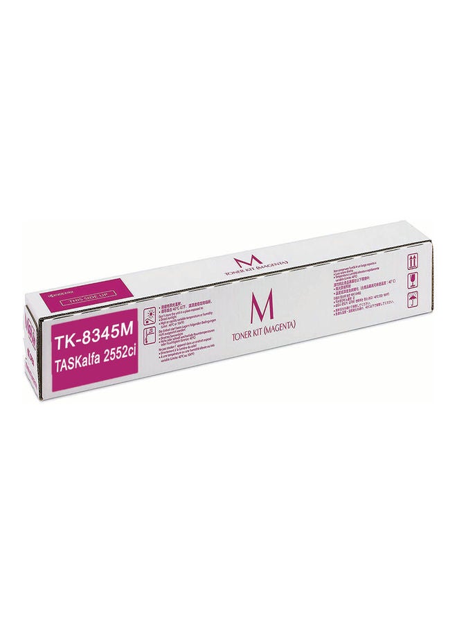 Office Maker Compatible Toner For TK-8345 Magenta For Use TASKalfa 2552ci TASKalfa 2553ci Pink - Image 1