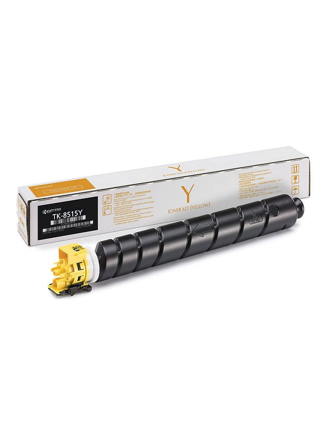 KYOCERA Original TK-8515 Toner For Use TASKalfa 5052ci, 6052ci- Yellow  - Image 1