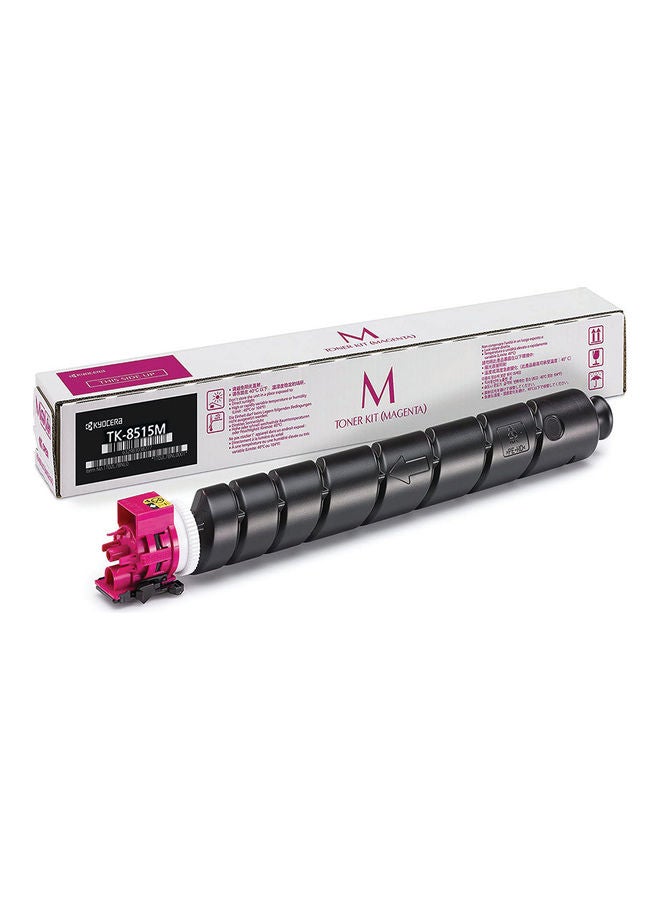 KYOCERA Original TK-8515 Magenta Toner For Use TASKalfa 5052ci, 6052ci- Pink  - Image 1