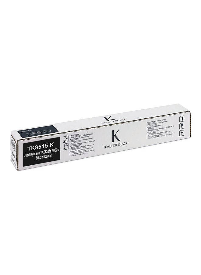 أوفيس ميكر خرطوشة حبر متوافقة مع طابعات TK-8515 بلون أسود للاستخدام مع تاسكالفا 5052ci و6052ci- أسود  - Image 1