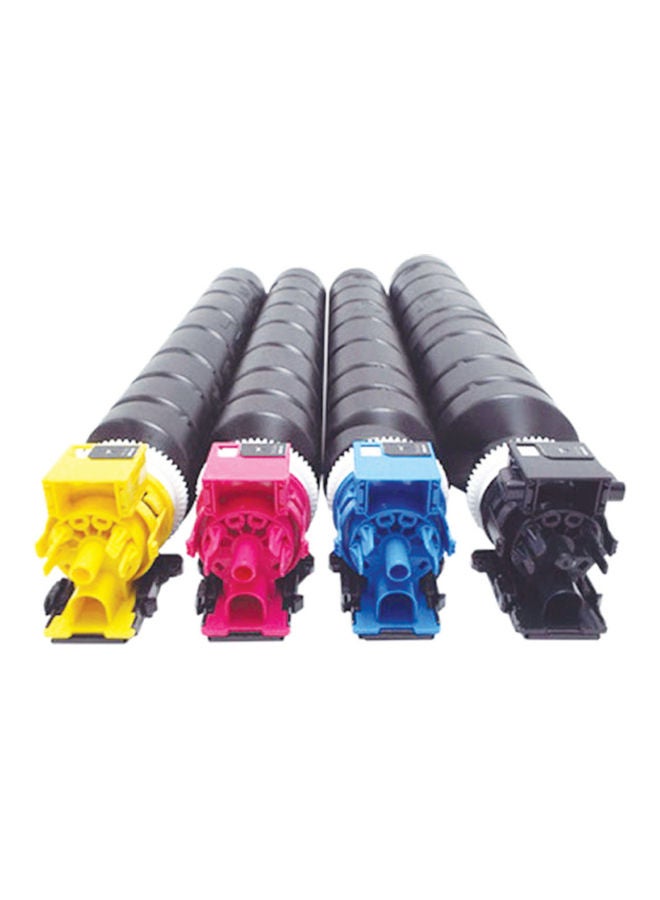 أوفيس ميكر تونر متوافق مع 4 عبوات الألوان الاقتصادية TK-8525 للاستخدام TASKalfa 4052ci (BK/C/Y/M) متعدد الألوان  - Image 2