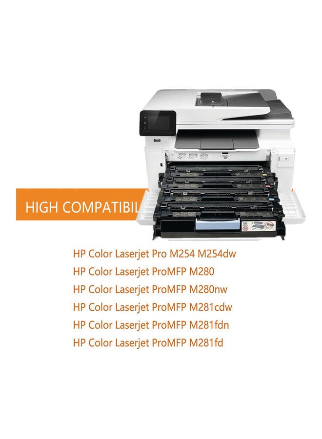أوفيس ميكر خرطوشة حبر متوافقة طراز 203A|CF540A أسود  - Image 3