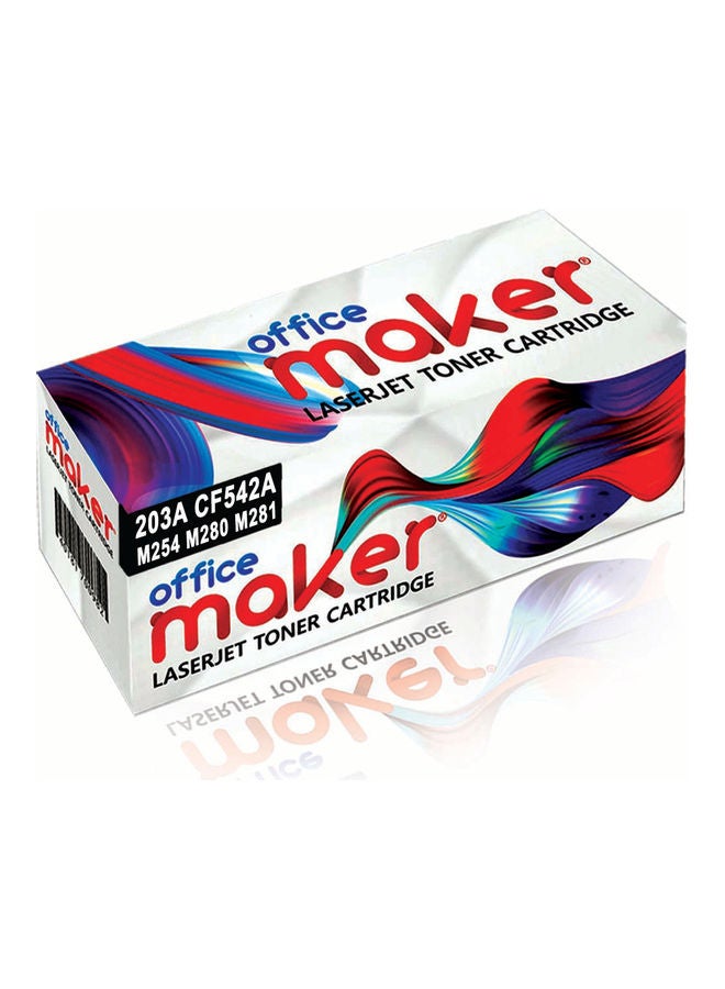Office Maker Compatible Toner 203A|CF542A Yellow - Image 2
