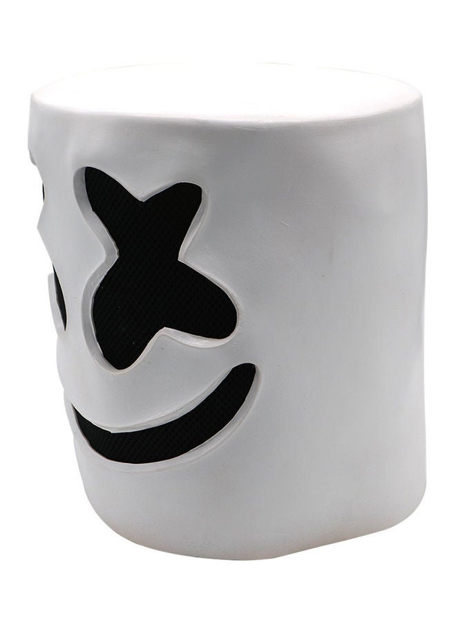 null - Marshmello Mask DJ Head Cover Cosplay Helmet - Image 1