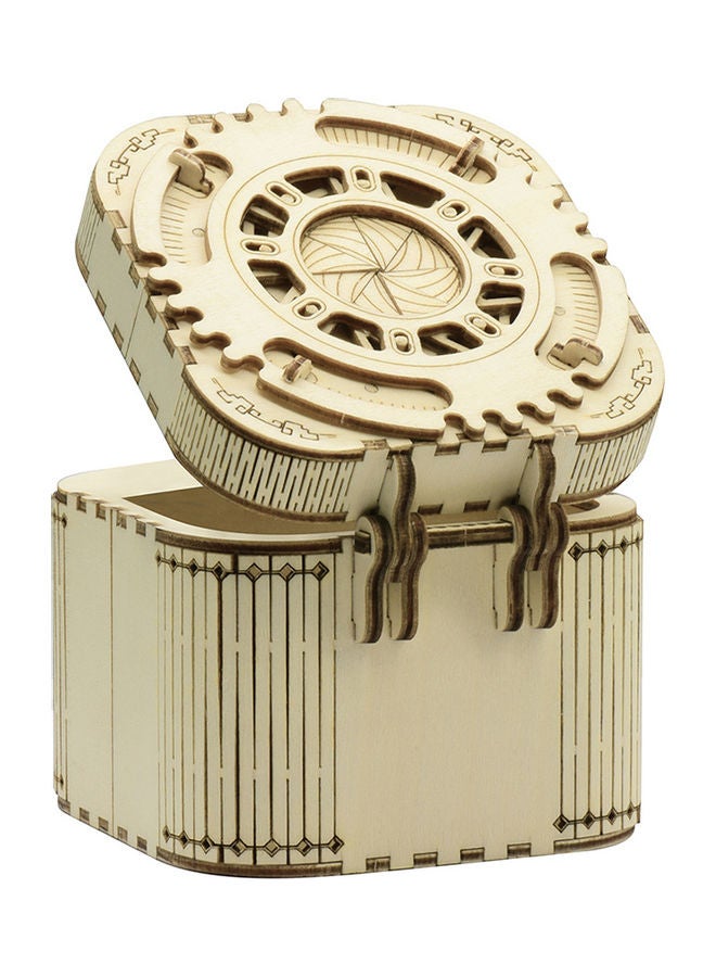 3D Puzzle Model Wooden Music Box DIY Assembled Toys  - Image 2