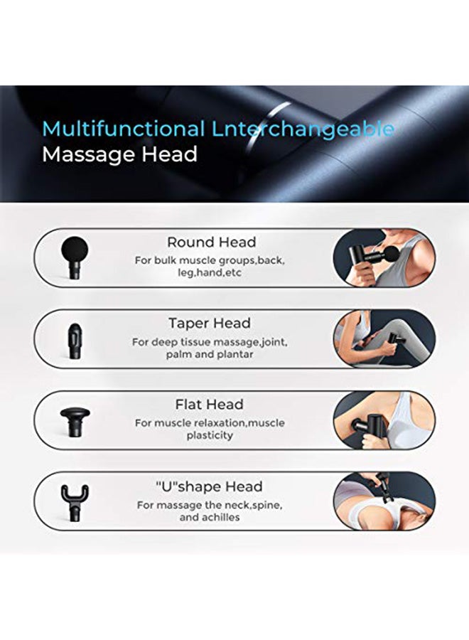 Toshionics Mini Portable Rechargeable Gun Massager - Image 5