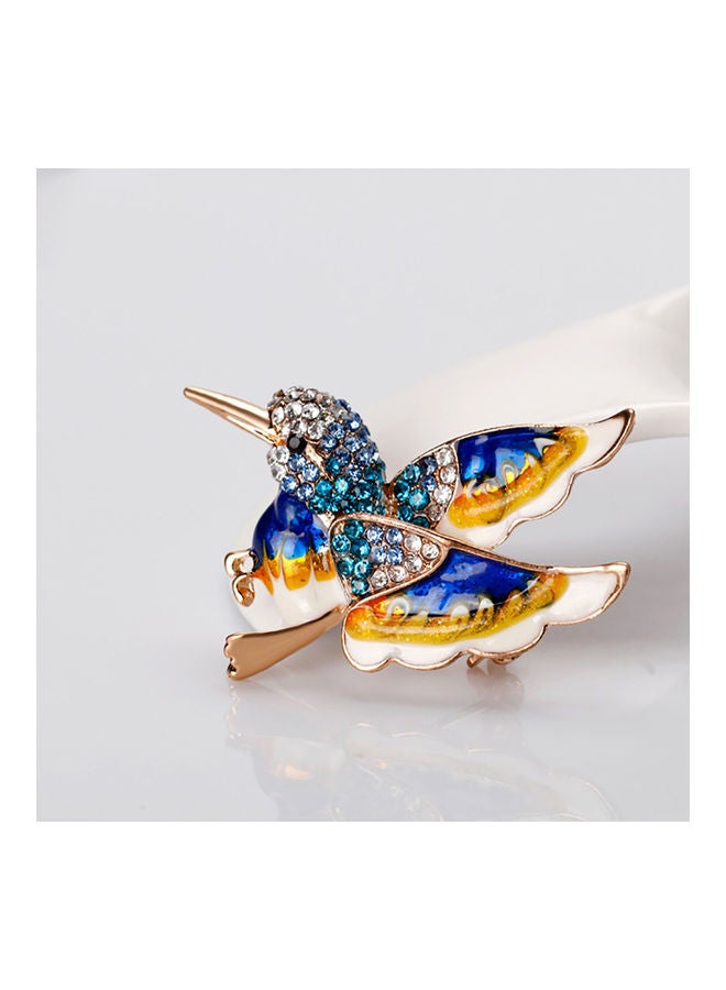 Fashion Bird Rhinestone Alloy Women's Brooch Pin Dress Sweater Clothes Ornament - Image 2