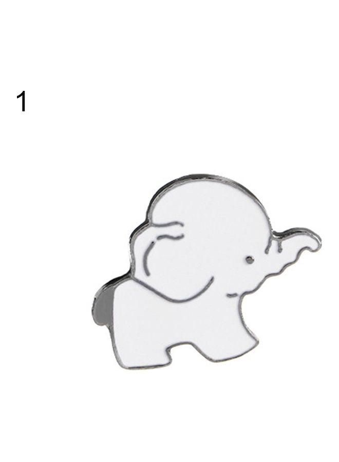 Panda Elephant Women Men Brooch - Image 1