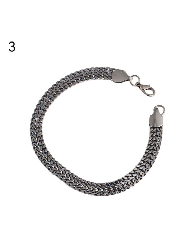 Stainless Steel Chain Bracelet Bangle