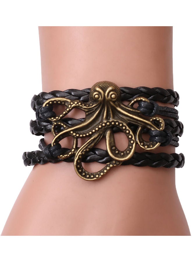 Generic - Octopus Design Braided Bracelet - Image 1
