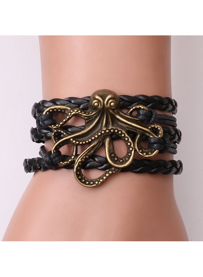 Generic - Octopus Design Braided Bracelet - Image 1