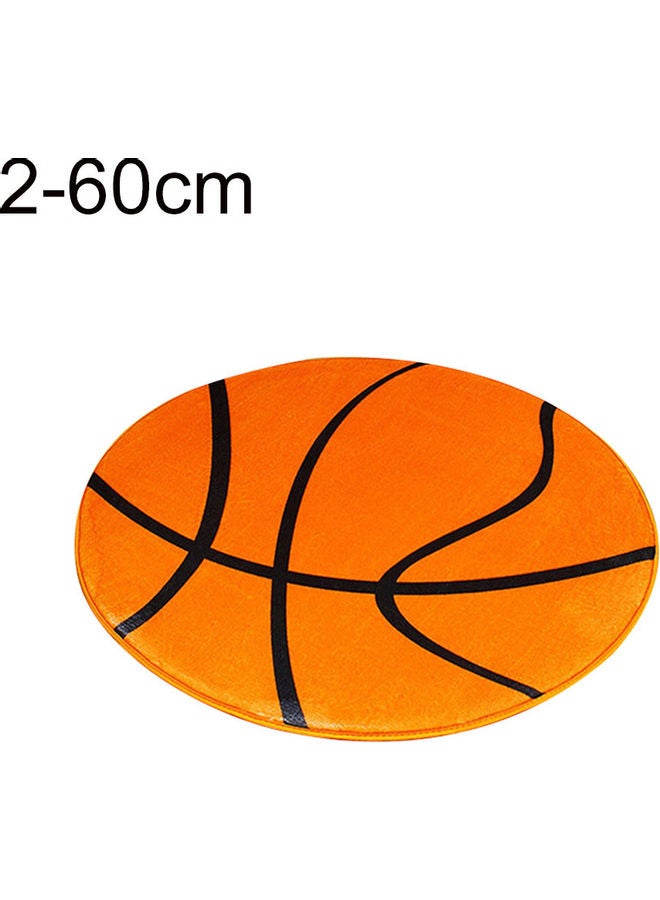 Football Pattern Round Floor Mat 2 - Image 1
