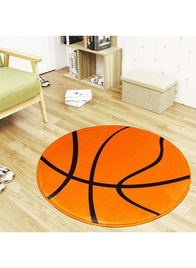 Football Pattern Round Floor Mat 2 - Image 2