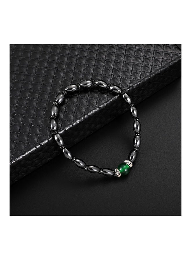 Magnet Stone Stretch Beaded Bracelet - Image 4