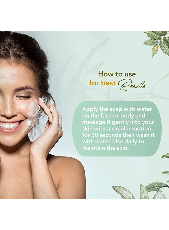 Khan AL Saboun Organic Herbal  Jasmine Soap Pack of 6 300grams - Image 5