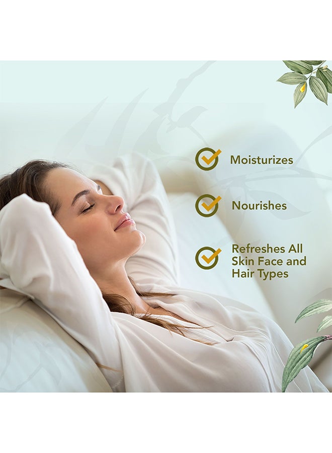 Khan AL Saboun Organic Green Tea and Lemongrass Aromatherapy Body Oil 80ml - Image 4