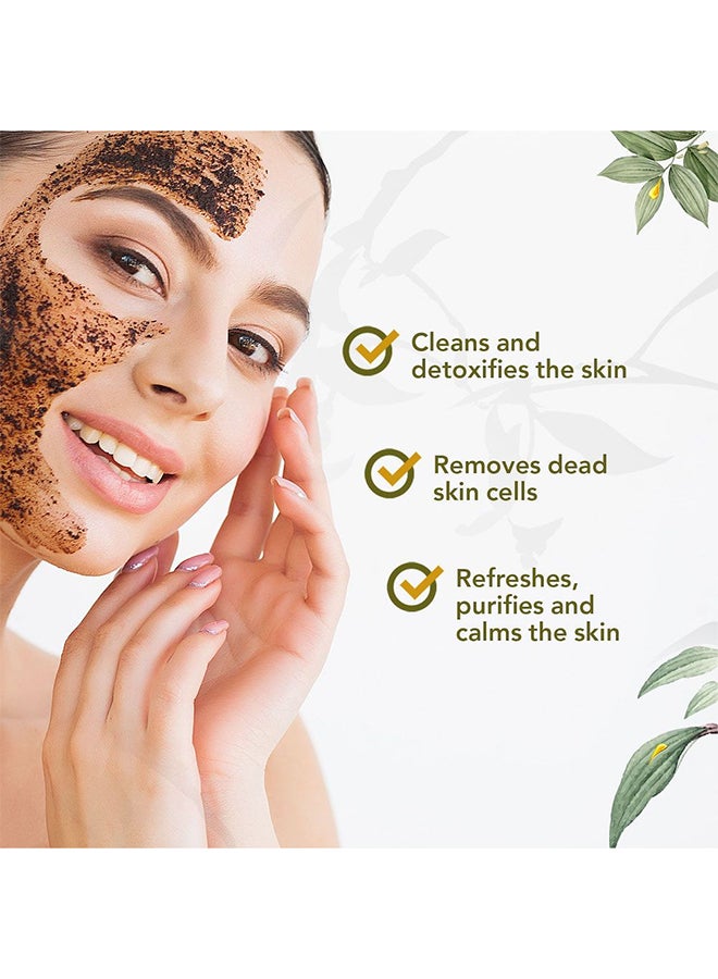 Organic Exfoliating Face Scrub Charcoal 140grams