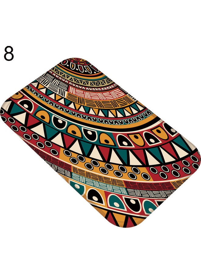 بساط حمام مضاد للإنزلاق ممتص للماء متعدد الألوان 40x60سم