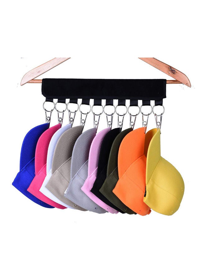 علاقة ملابس أسود/فضي - Image 2